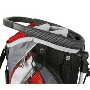 Powerbilt Dunes Golf Bag with towel ring and Velcro golf glove attachment